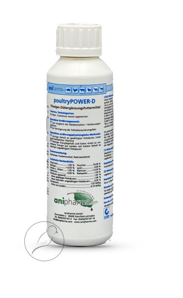 poultryPOWER-D 200 ml (Vitamin D für Vögel)